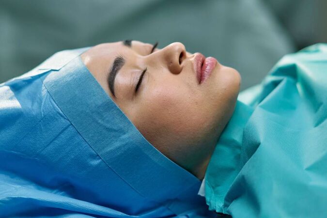 Zahnarztbehandlung in Narkose